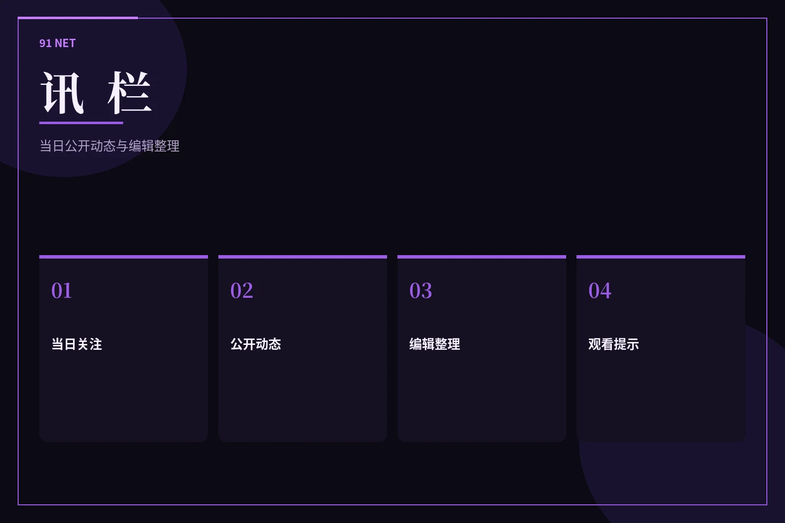 讯栏内容图